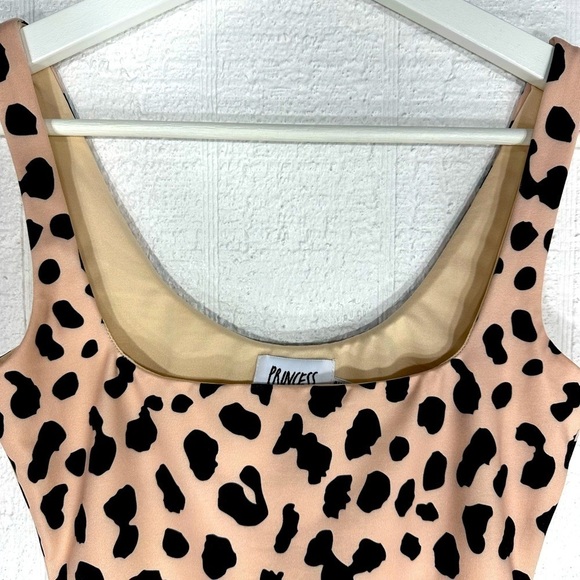 Princess Polly animal print bodysuit size 4 - Picture 4 of 11